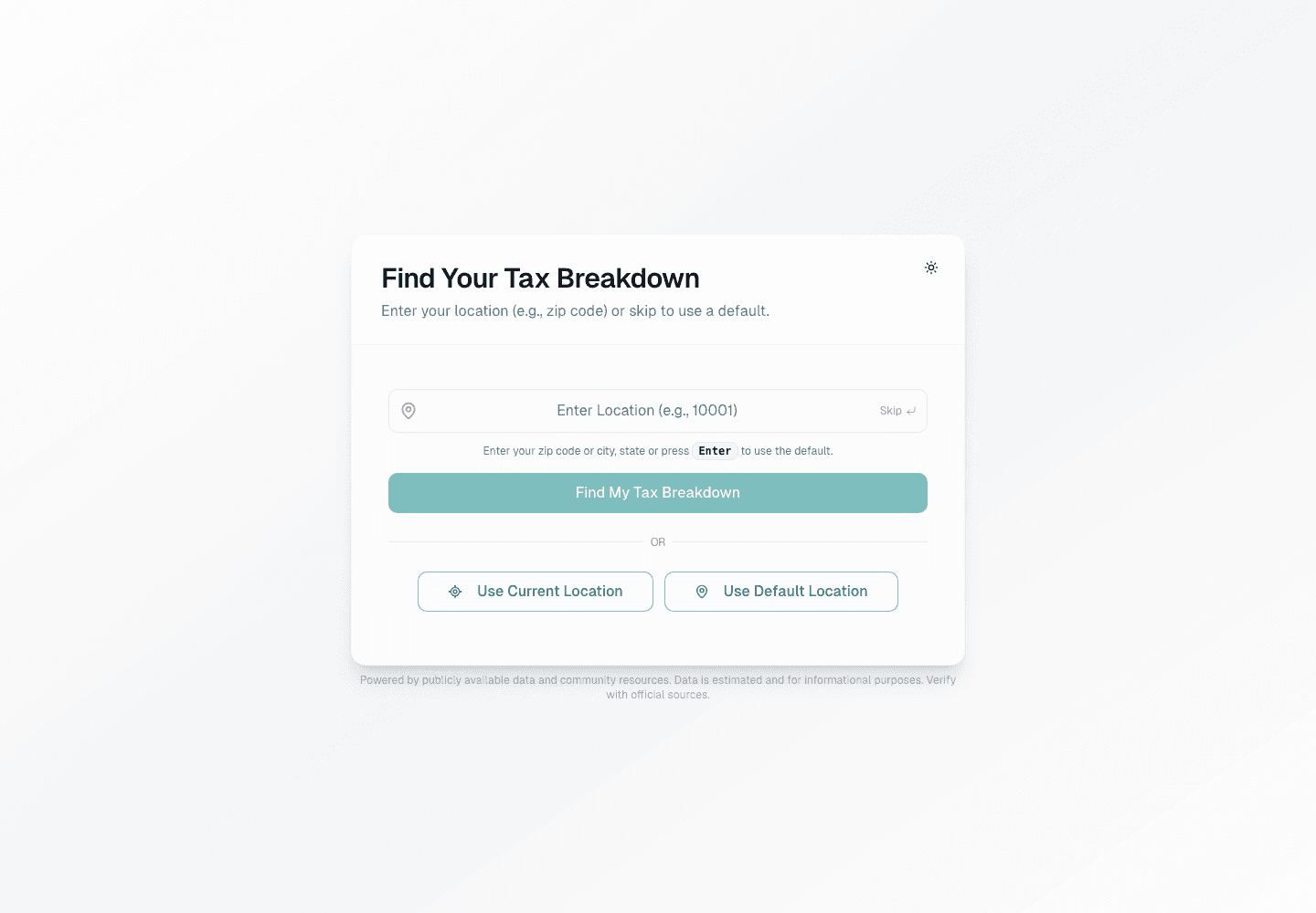MyTaxReceipt.org project preview